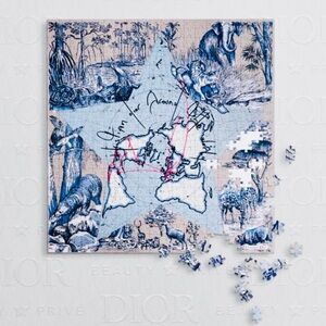 CHRISTIAN DIOR Around The World 500 Piece Puzzle